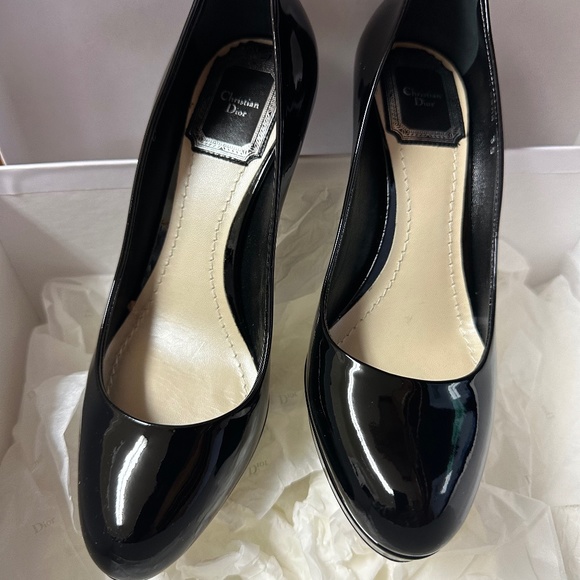 New Miss Dior Black Pumps Christian Dior EU 35 US 5 - Picture 1 of 9